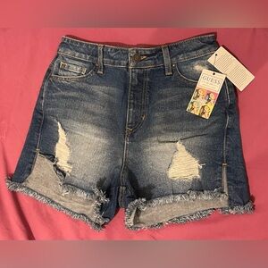 NWT Guess High Rise Shorts